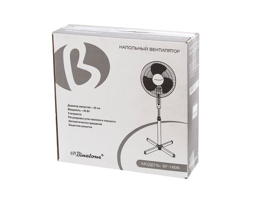 Вентилятор BINATONE SF-1606